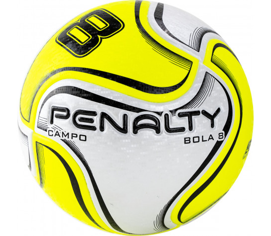 Мяч футбольный "PENALTY BOLA CAMPO 8 X", р.5, бело-жёлто-чёрный image